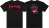 THRASHER SPITFIRE BIG HEAD JAKE SHORT SLEEVE TSHIRT LARGE BLACK