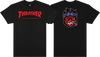 THRASHER SPITFIRE BIG HEAD JAKE SHORT SLEEVE TSHIRT XLARGE BLACK