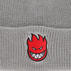 Spitfire Bighead Fill Cuff Beanie Gray Red One Size