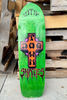 Dogtown BIgger Boy Skateboard Deck Neon Green Orange 9.5 WB15