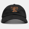 Thrasher Gonz Old Timer Hat Black Orange Adj