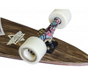 Dusters Crusin Nomad Skateboard Complete Brown Purple 8.75 x 37.5