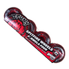 Spitfire TFunk F4 Raw Radial Full Skateboard Wheels Red Grey 57/97