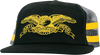 ANTI HERO BASIC EAGLE HAT ADJ-BLK/CHARCOAL/YEL
