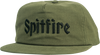 SPITFIRE MOLOTOV SCRIPT HAT ADJ-OLIVE/BLK
