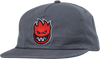 SPITFIRE TEAM BIGHEAD HAT ADJ-CHARCOAL/RED