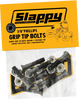 SLAPPY GRIP-TIP PHILLIPS BOLTS SET 7/8" BLACK