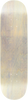 OK STD BLANK SKATEBOARD DECK-8.125 ASST.STAIN