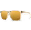 Abaco Jesse Polarized Sunglasses Translucent Sand Champagne