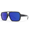 Abaco Verano Polarized Sunglasses Black Deep Blue