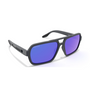 Abaco Verano Polarized Sunglasses Black Deep Blue