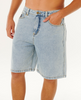 Rip Curl Nu Dose Denim Shorts Washed Blue