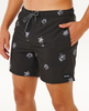 Rip Curl Sessions Volley Shorts Washed Black