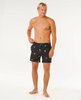 Rip Curl Sessions Volley Shorts Washed Black