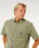 Rip Curl Prem Surf Check Woven Surplus Green