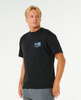 Rip Curl Pacific Rinse Glass Off Tshirt Black