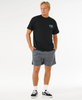 Rip Curl Pacific Rinse Glass Off Tshirt Black