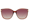 Abaco Ella Polarized Sunglasses Crystal Brown BrownGrad