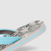 Reef Kids AHI Sandals Light Blue Palm