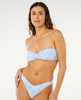 Rip Curl Pacific Coast Bandeau Swim Top Sky Blue