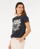 Rip Curl Sun Beams Tshirt Washed Black