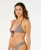 Rip Curl Coastal Instinct Tri Swim Top Leopard