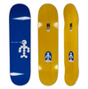 Polar Laurent Snowman Skateboard Deck Blue 8.375x41.1WB