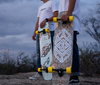 Loaded Tesseract II Chroma Skateboard Complete Natural Silver 9.6x39.5"
