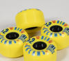 SML Succulent Cruiser Wheels Set Mellow Yellow 52mm/92a