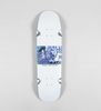 Polar Herrington Serenade Skateboard Deck White Blue 8.62x14.5WB