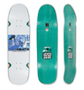 Polar Herrington Serenade Skateboard Deck White Blue 8.62x14.5WB