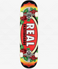 Real Rose Oval Skateboard Complete Red 7.75