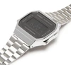 CASIO A168WEM-1VT Watch Silver Black