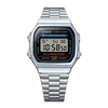 CASIO A168WA-1Q Watch Silver