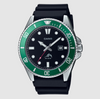 CASIO MDV106B-1A3V Watch Black Green