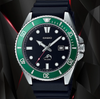 CASIO MDV106B-1A3V Watch Black Green