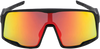 CHPO HENRIK SUNGLASSES BLACK/RED MIRROR