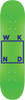 WKND LOGO LOGO MINI SKATEBOARD DECK-7.5 NEON GREEN