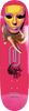 OPERA LACHHAB HANDED SKATEBOARD DECK-8.375 PINK EX7