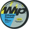 WIP CAFFEINE ENERGY 10/POUCH CAN 200MG BLUE RAS