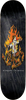 TOY MACHINE TEMPLETON CHARRED CROSS II SKATEBOARD DECK-8.25 BLK STAIN