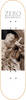ZERO SHECKLER BELOVED CHRIST SKATEBOARD DECK-8.25 WHT w/ grip