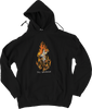 TOY MACHINE TEMPLETON CHARRED CROSS HD/SWT LARGE BLACK