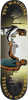 TOY MACHINE RUSSELL SKATE BY FAITH SKATEBOARD DECK-8.5