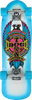 DOGTOWN DRESSEN MINI PUP CRUISER SKATEBOARD COMPLETE 8.5x29.5 WHT/BLU