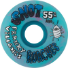 SNOT VILLANI ROACHE 55MM 101A ICE BLUE SWIRL WHEELS SET