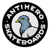 Anti Hero Cardiel Liberdad Skateboard Deck White 9.18x14.75WB