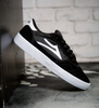 Lakai Cambridge Suede Skate Shoes Black White