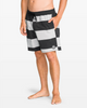 Volcom Psyche Cotton 17 Trunks Black White