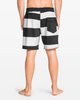 Volcom Psyche Cotton 17 Trunks Black White